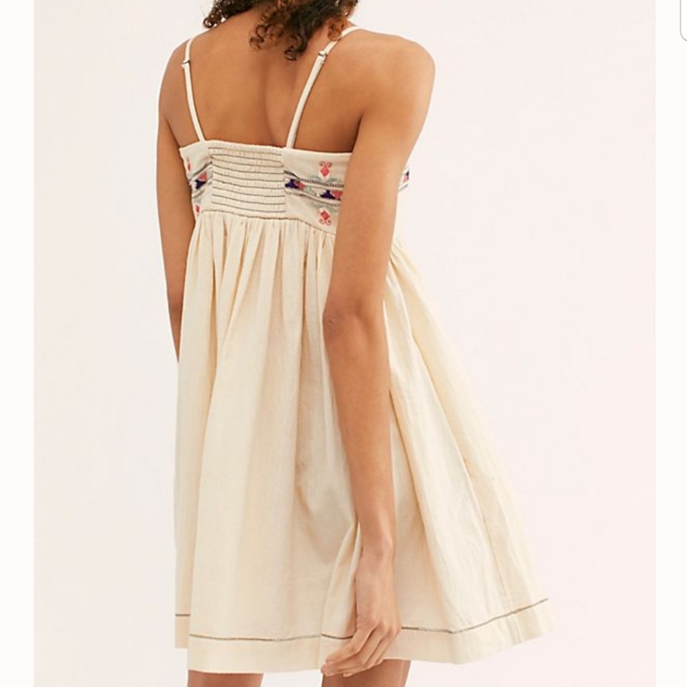 Free People Embroidered Mini Dress - Picture 2 of 6